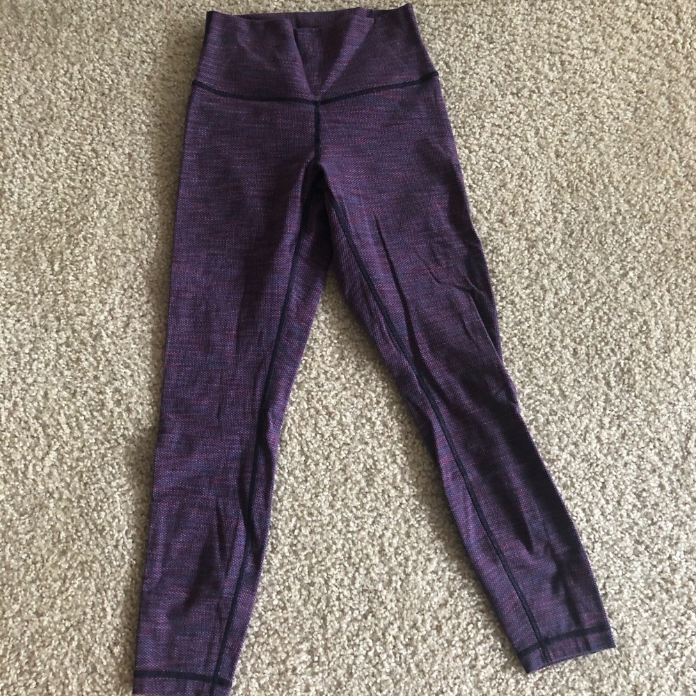 lululemon diamond jacquard 7/8 tight